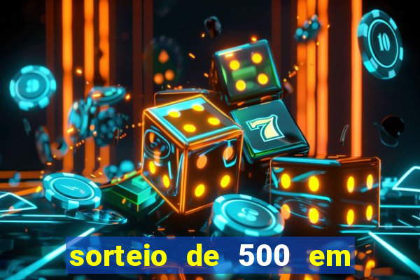 sorteio de 500 em cash toda segunda feira novibet